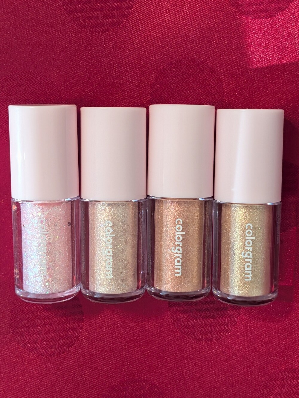 4 - Colorgram Milk Bling Shadow Glitter Liquid Eyeshadows New